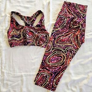 Pineapple Set (capris and sports bra)